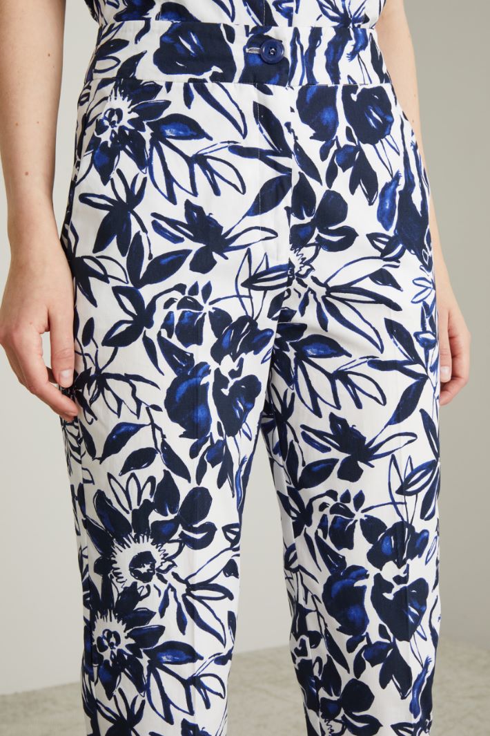 Poplin trousers Intrend - 4