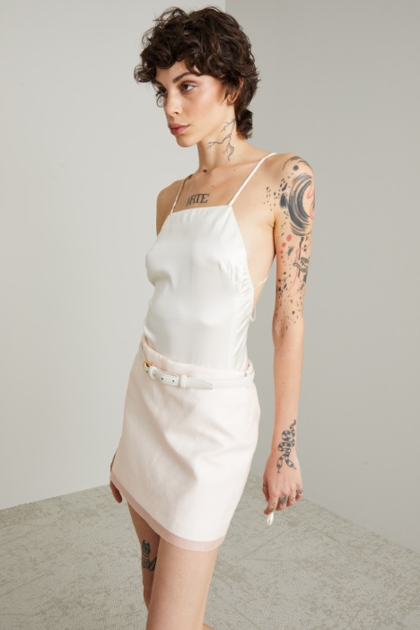 Body in raso di seta