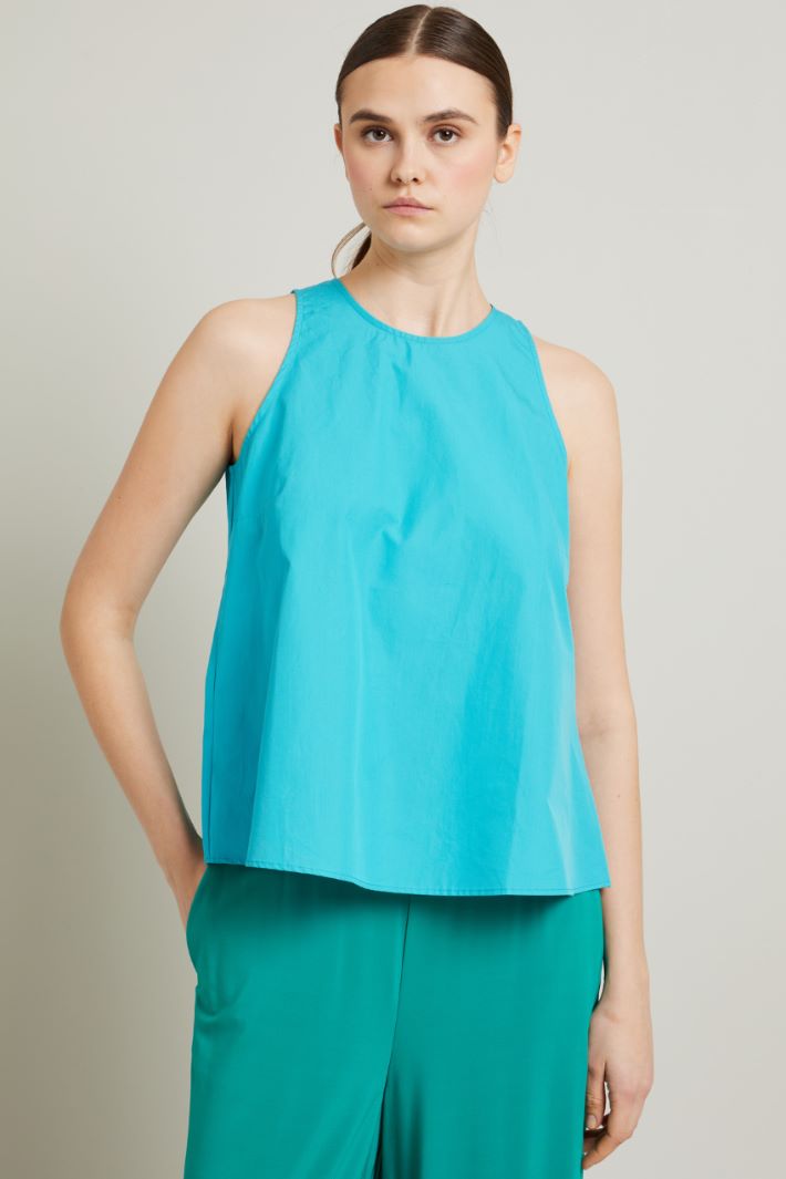 Poplin top Intrend - 3