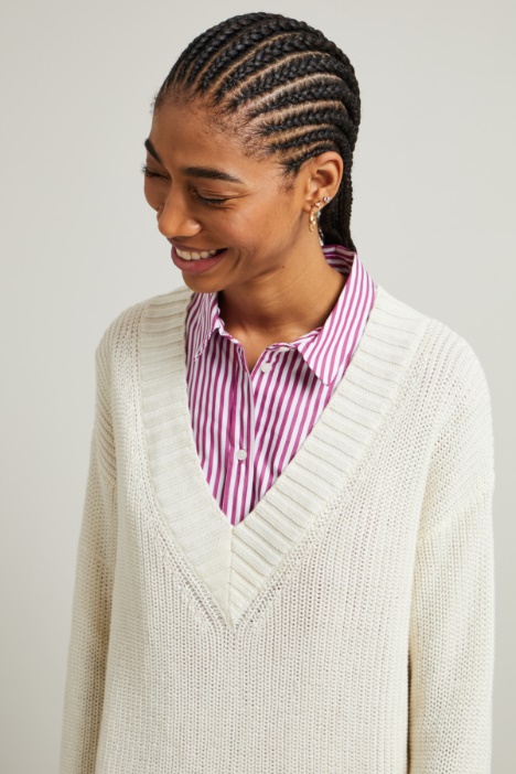 Jersey de hilo de algodón