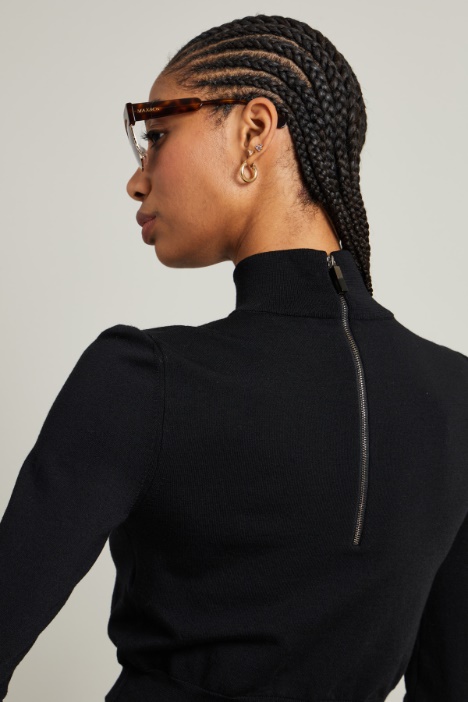 Dolcevita cropped in lana