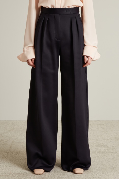 Pantaloni in jersey compatto