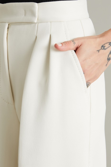 Pantaloni in jersey compatto