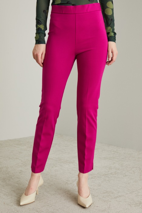 Pantaloni slim in jersey