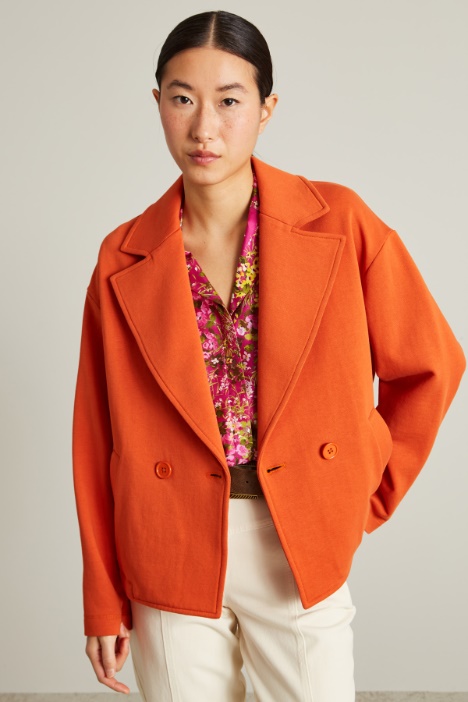 Chaquetón de punto grueso