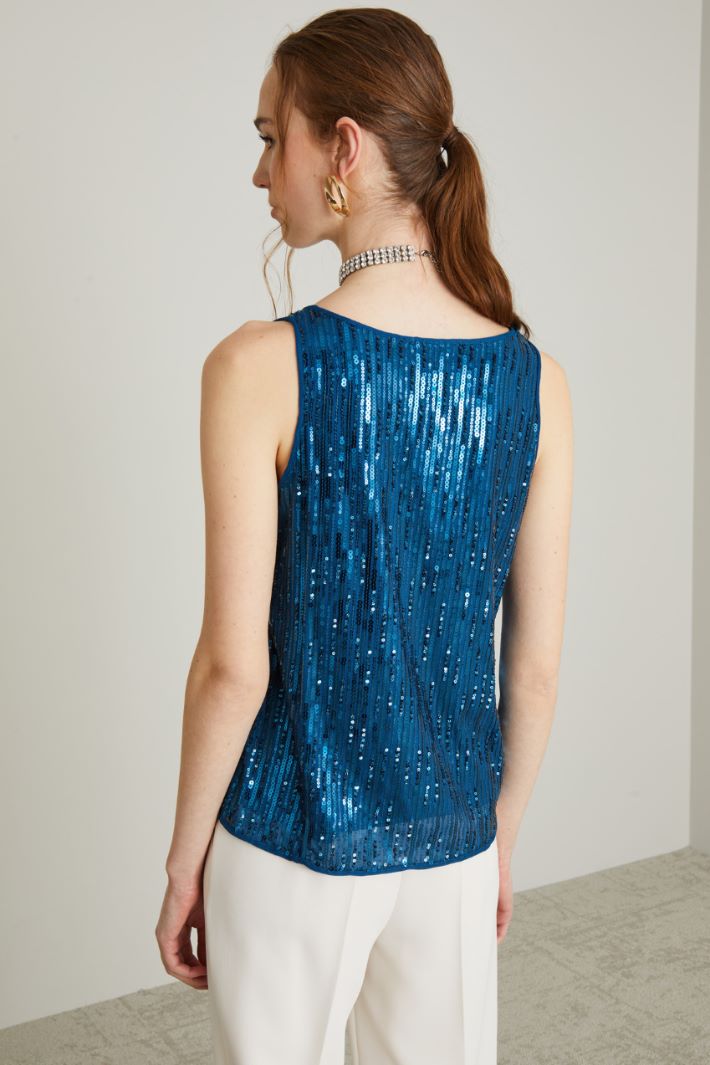 Sequinned top Intrend - 2