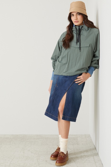 Gonna a portafoglio in denim Intrend - 4