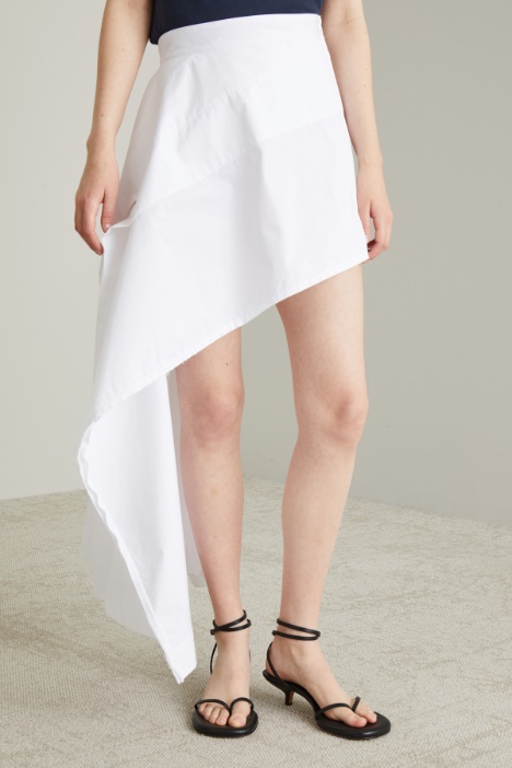 Minigonna asimmetrica