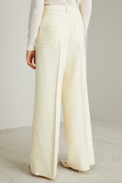 Pleated palazzo trousers Intrend - 2