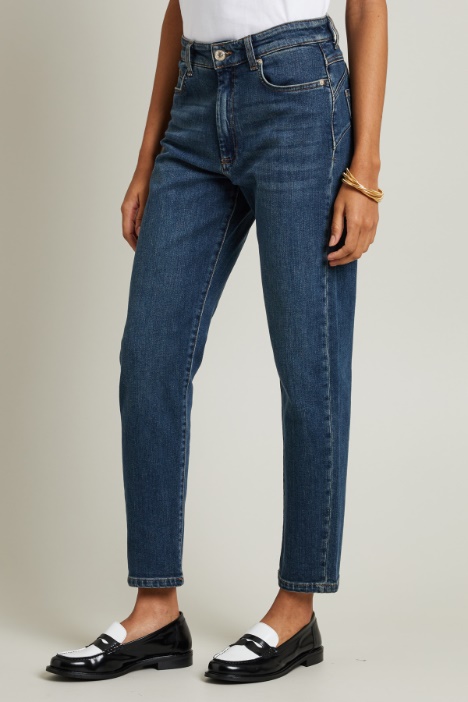 Jeans boyfriend in denim