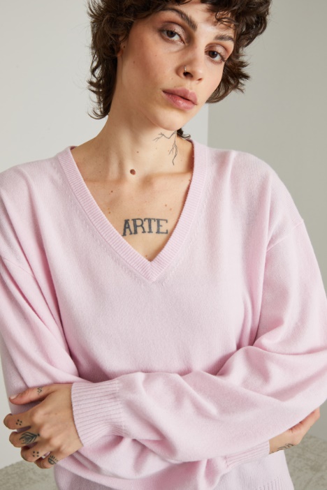 Maglia in misto cashmere