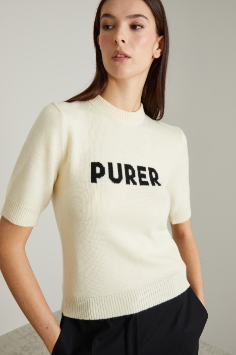 Maglia in misto cashmere