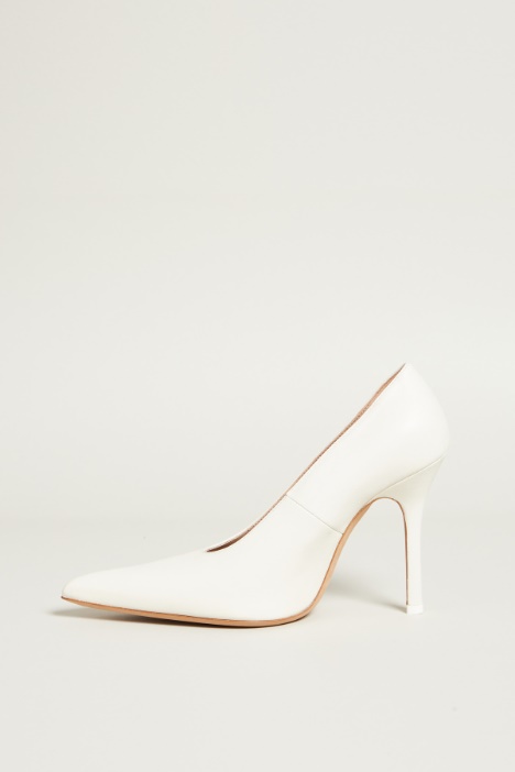 Décolleté in nappa