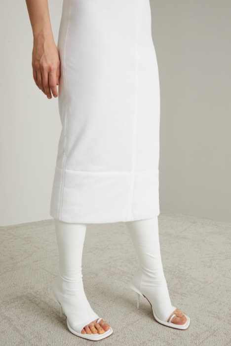 Abito imbottito in jersey