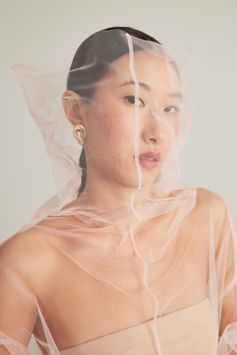 Casacca con maxi collo