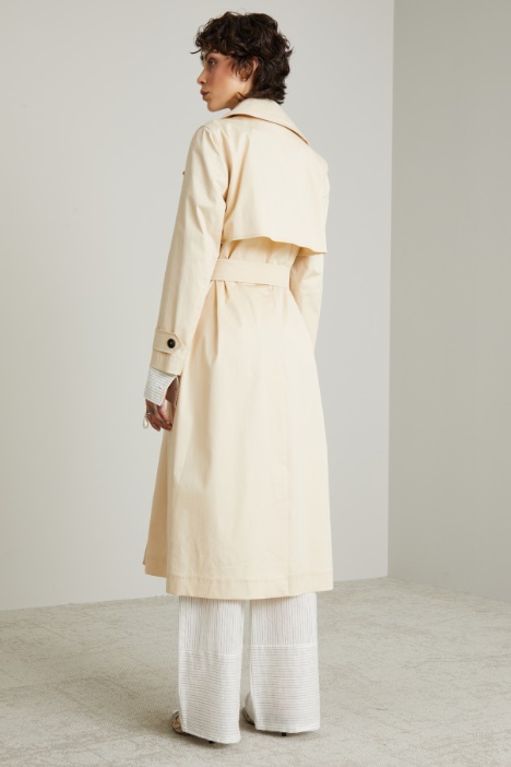 Trench lungo con cintura Intrend - 2