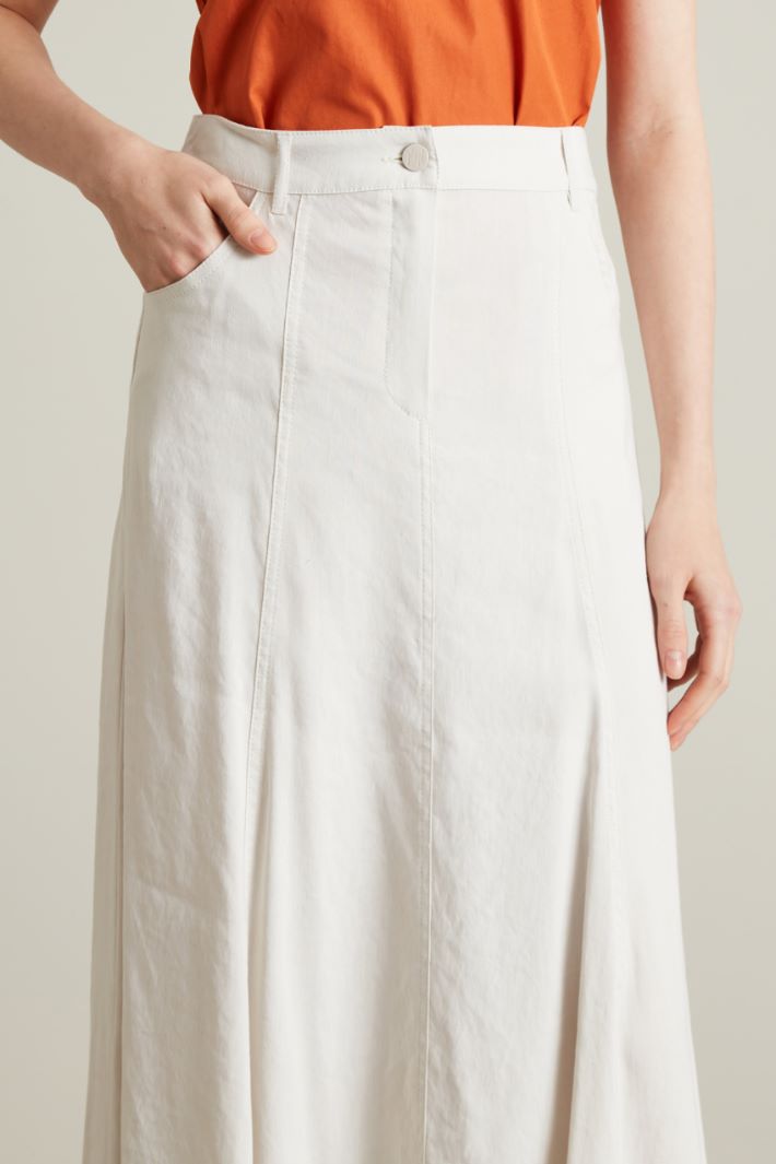 Long skirt with five pockets Intrend - 4