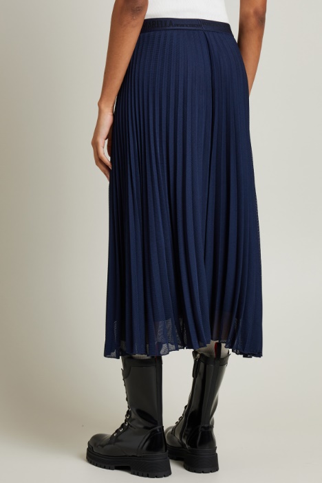 Pleated mesh skirt Intrend - 3