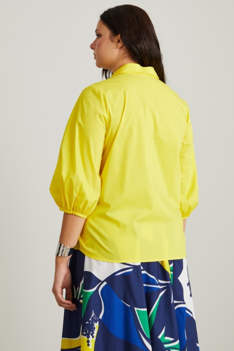 Camicia con maniche a tre quarti