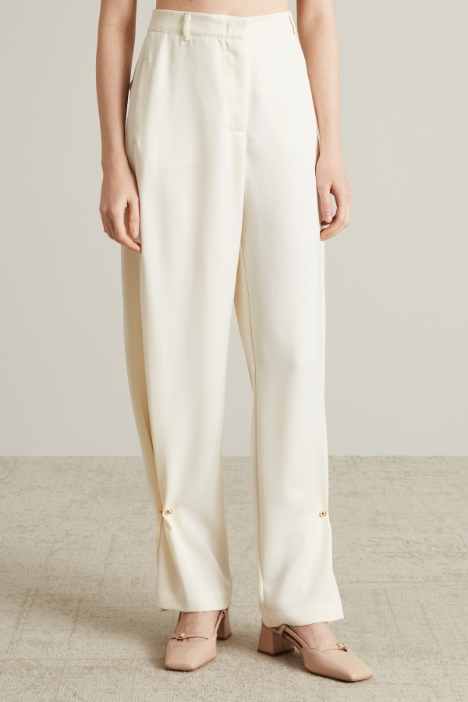 Pantalones de raso