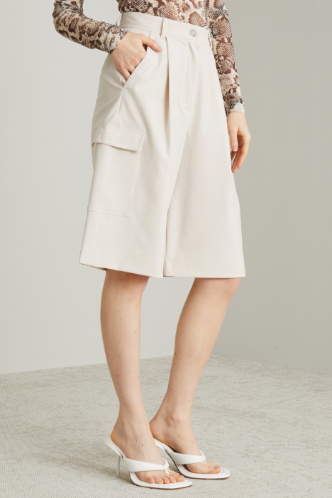 Bermuda cargo in tela