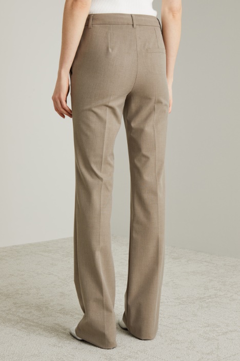 Pantaloni in tela stretch