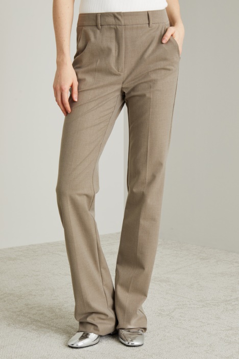 Pantaloni in tela stretch