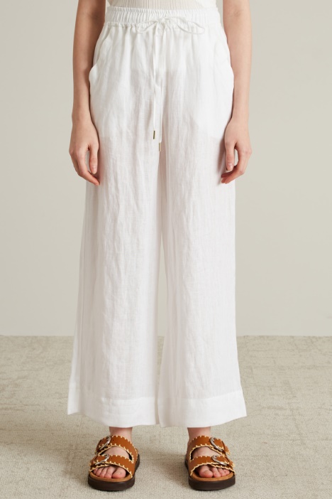 Pantaloni in lino