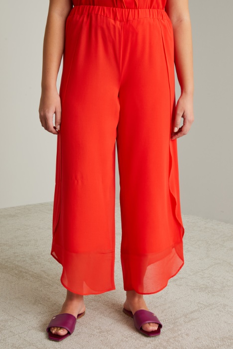 Pantaloni con pannelli