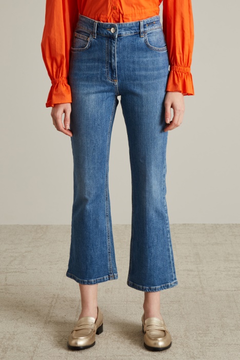 Jeans flare stretch
