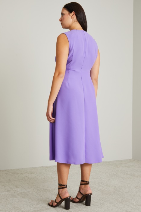Abito in enver satin con volant Intrend - 2