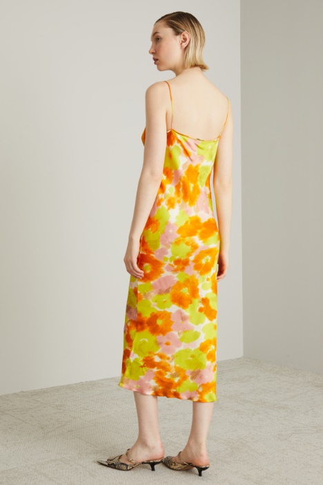 Abito sottoveste stampato