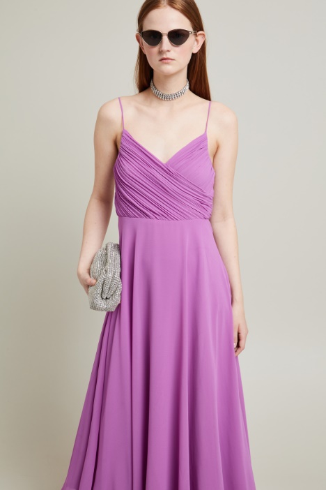 Vestido largo con tirantes