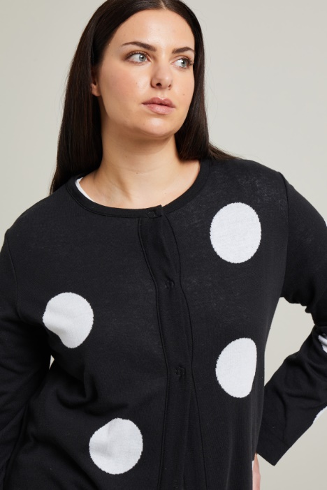 Maglia lavorazione jacquard