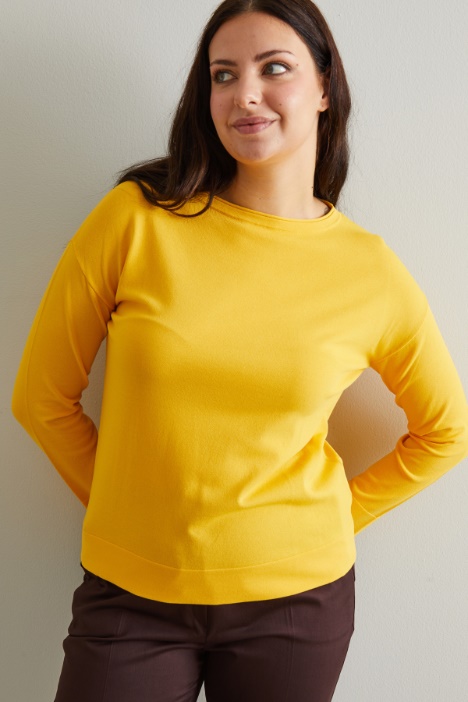 Maglia regolare in viscosa