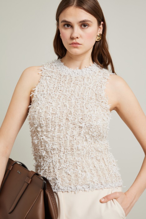 Maglia dalla texture morbida