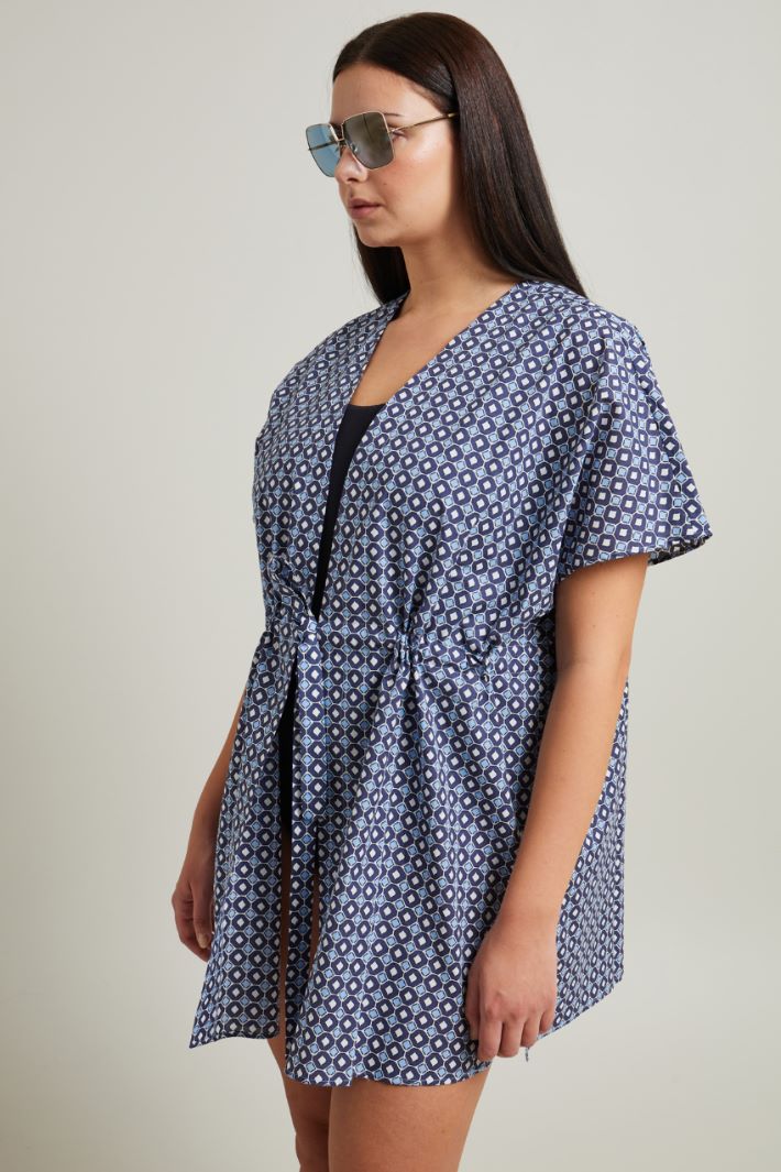 Cotton beach dress Intrend - 3