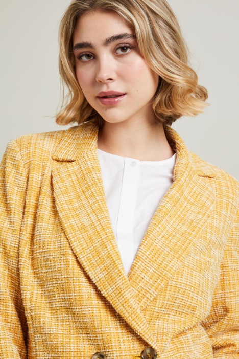 Blazer in jersey