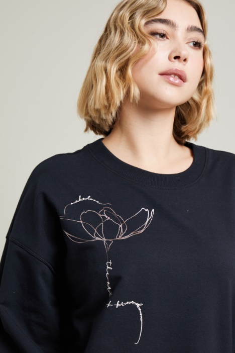 Felpa senza cappuccio