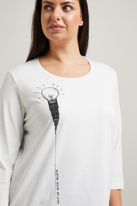 Tshirt in jersey di cotone