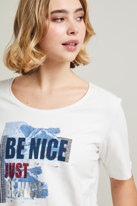 Camiseta con estampado