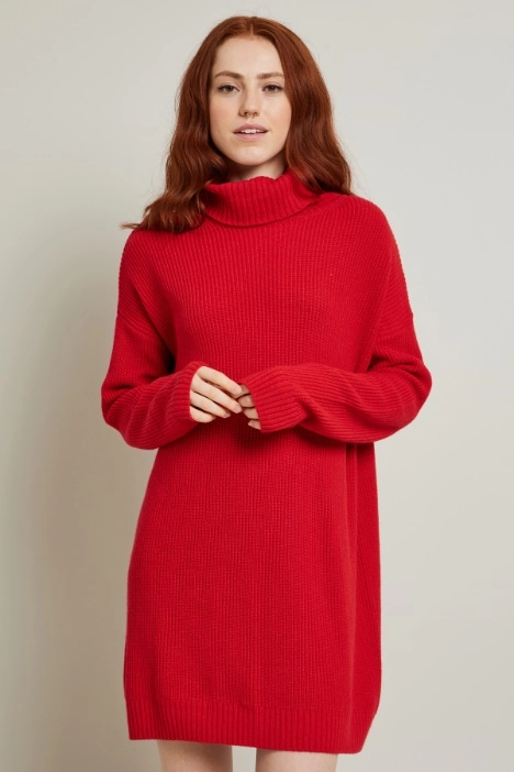 Oversized knit dress - Intrend