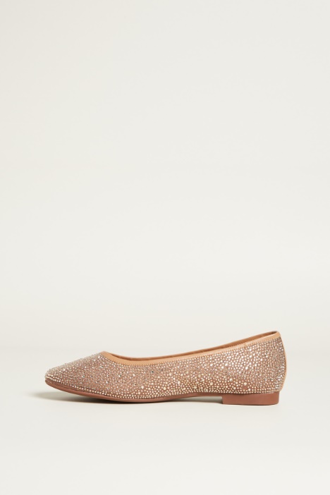 Ballerine con strass
