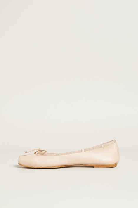Ballerine in pelle