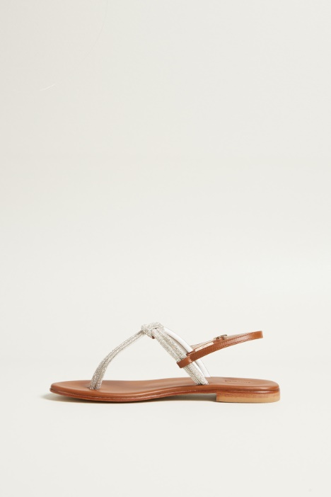 Sandali con strass