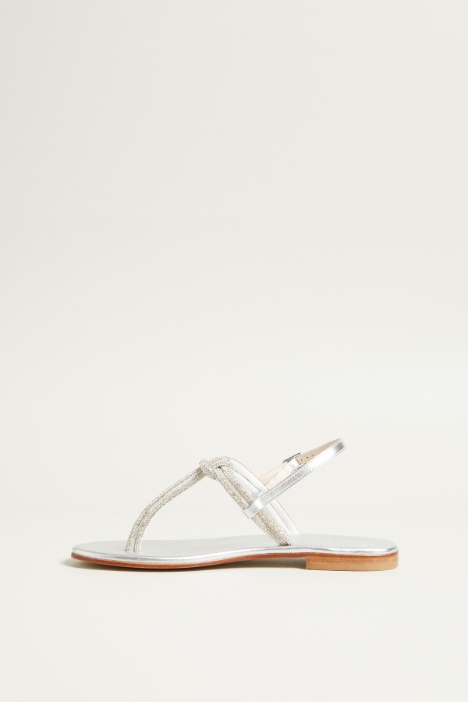 Sandali con strass