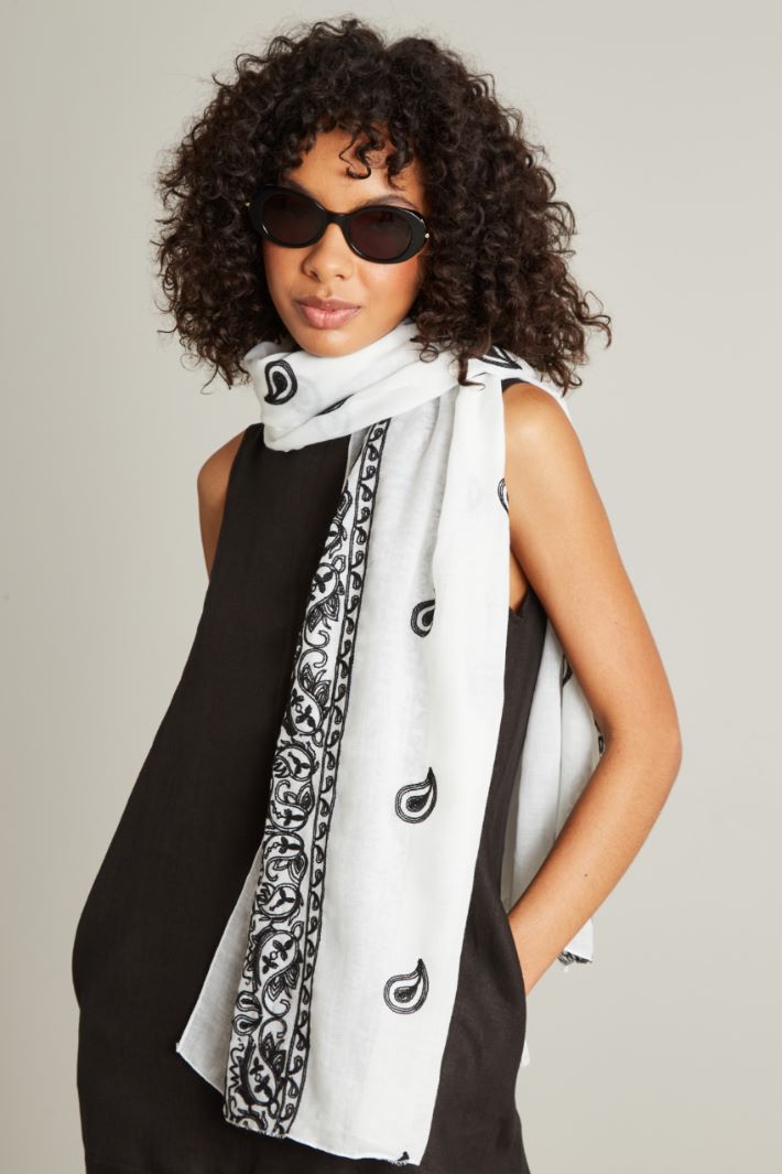 Sciarpa stampa bandana