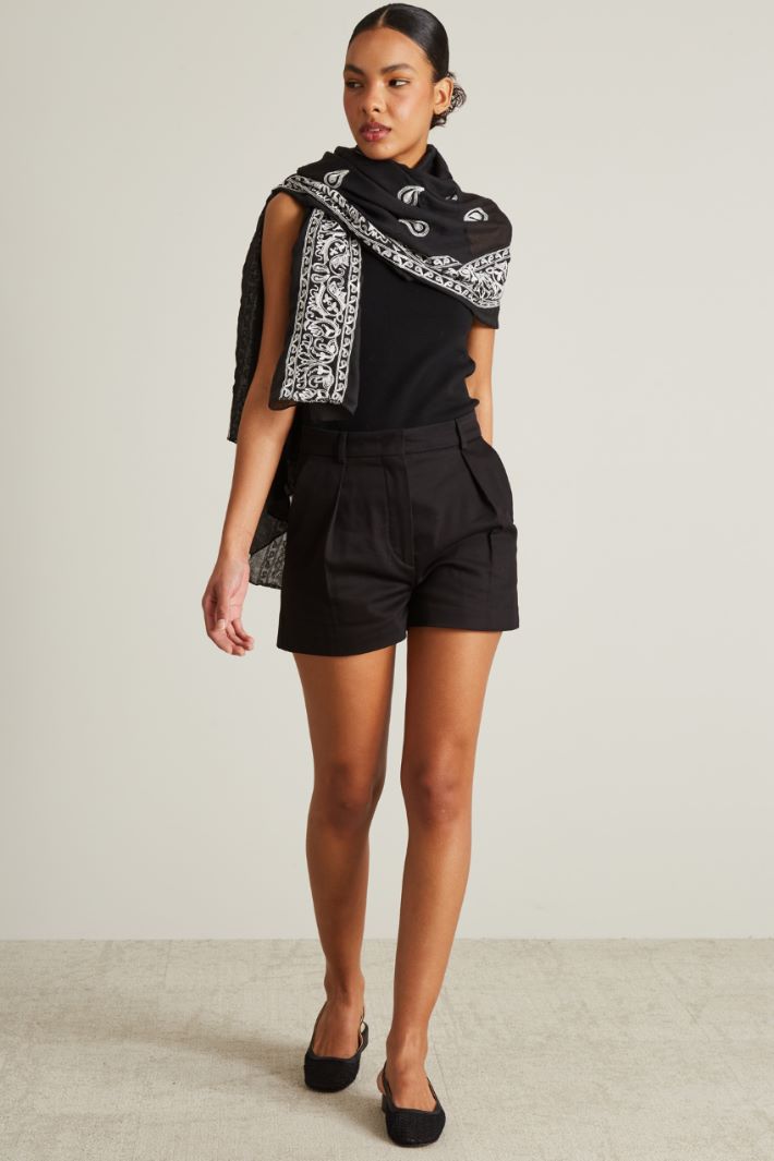 Bufanda con estampado de bandana