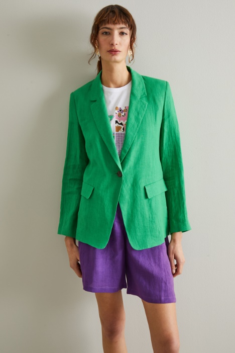 Blazer in lino
