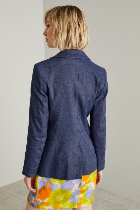 Blazer misto lino